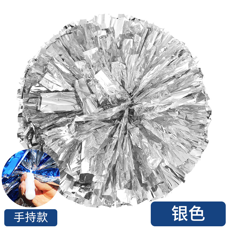 Porristas Bola de flores porristas mano flor mano sacudida flor danza rendimiento mano flor porristas flor bola de color rendimiento