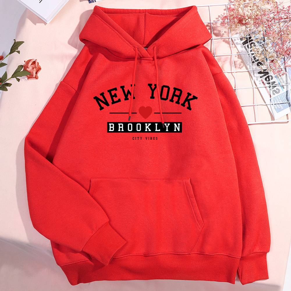 Nueva York Brooklyn City Vibes Letter Setwear Men Women New