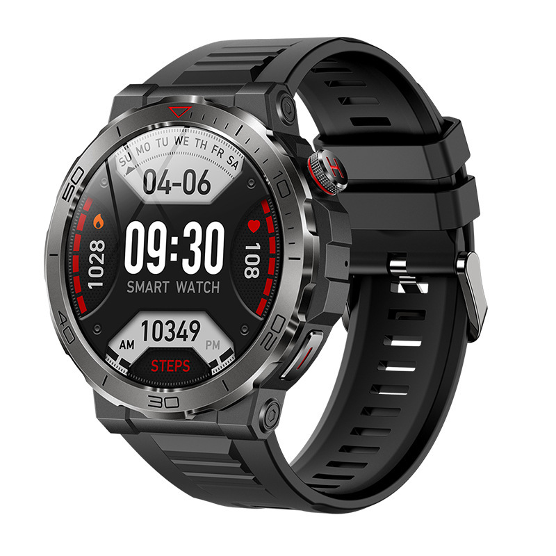 New MK68 Outdoor Smart Watch Bluetooth Call Waterproof Compass Weather Music Multi Sport Smart Watch