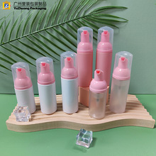 工厂现货30牙30ml-100ml粉色起泡泵头泡沫瓶洗面奶卸妆瓶化妆品