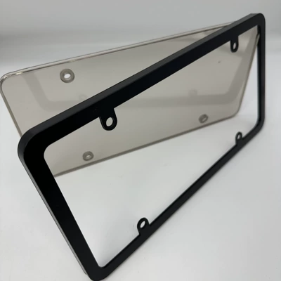 License plate holder/license plate holder License Plate Frame Transparent Protective