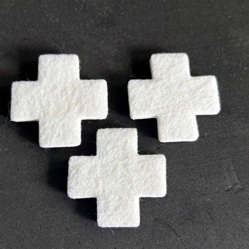 定 制香水挥发海绵棉片健身车羊毛毡块体育护具毛毡健身车刹车片