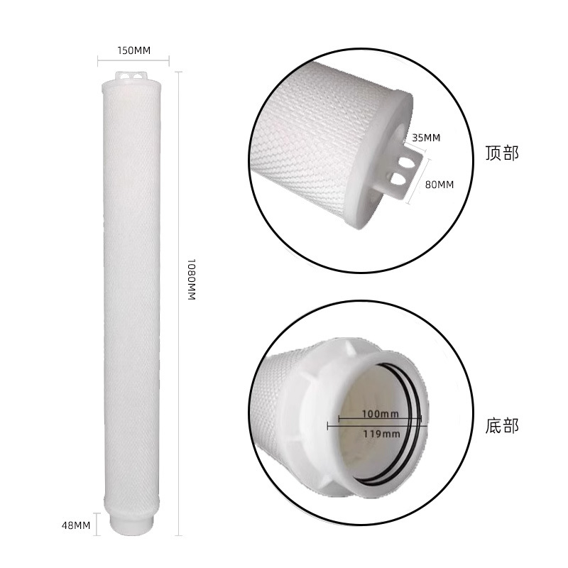 Replace Parker Parker polypropylene high flow filter element source manufacturer Hebei Green Spring Filtration Industrial Reverse Osmosis