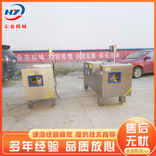 大型冻肉切丁机 冻牛腩牛腱子切丁设备 微冻肉高速切丁机器