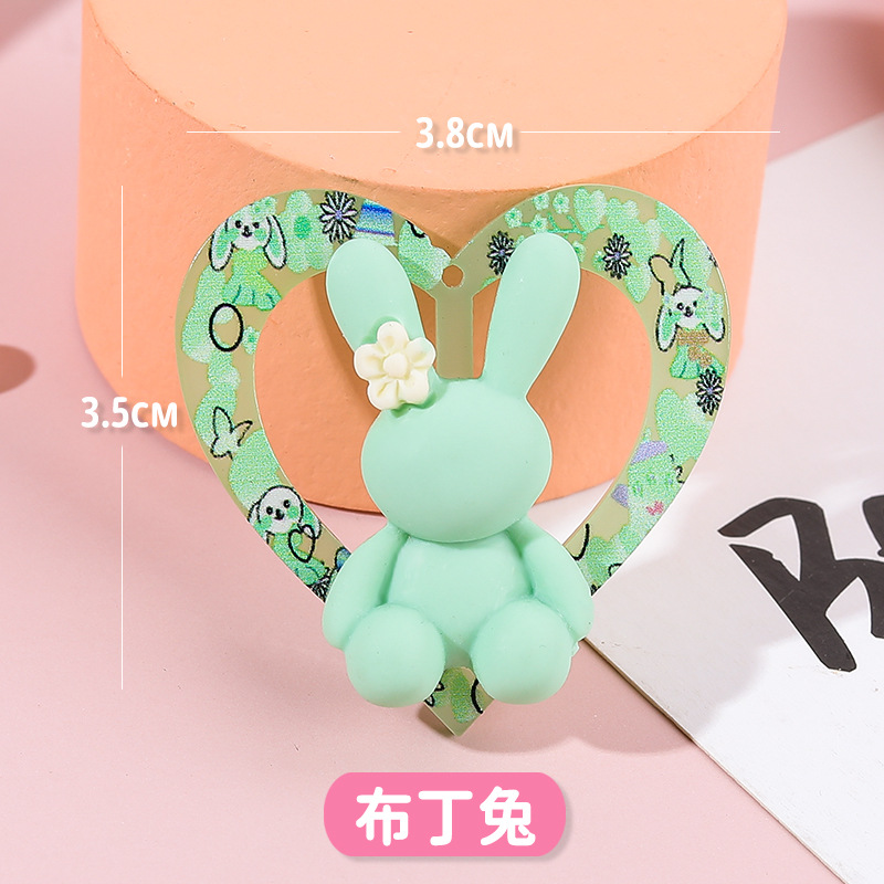 Acrylic Pendant-Pudding Rabbit