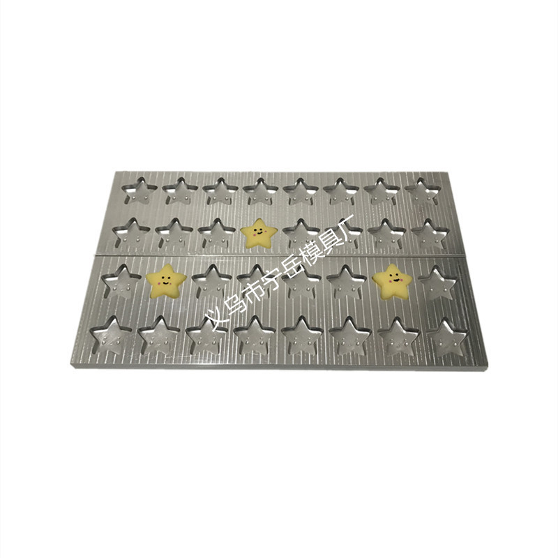 捏捏乐解压团子模具减压软胶模具 卡通可爱多规格团子铝模具厂家