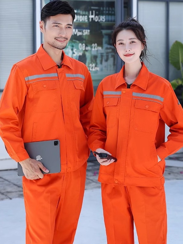 Primavera y otoño ropa de trabajo antiestática de manga larga engrosada ropa de trabajo resistente al desgaste ropa de fábrica de servicio de servicio personalizada