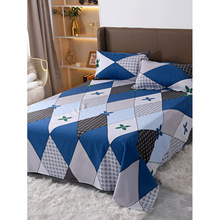 E 35694 Print Washed Bed Sheet ӡ��ˮϴ�����羳����ͨ��