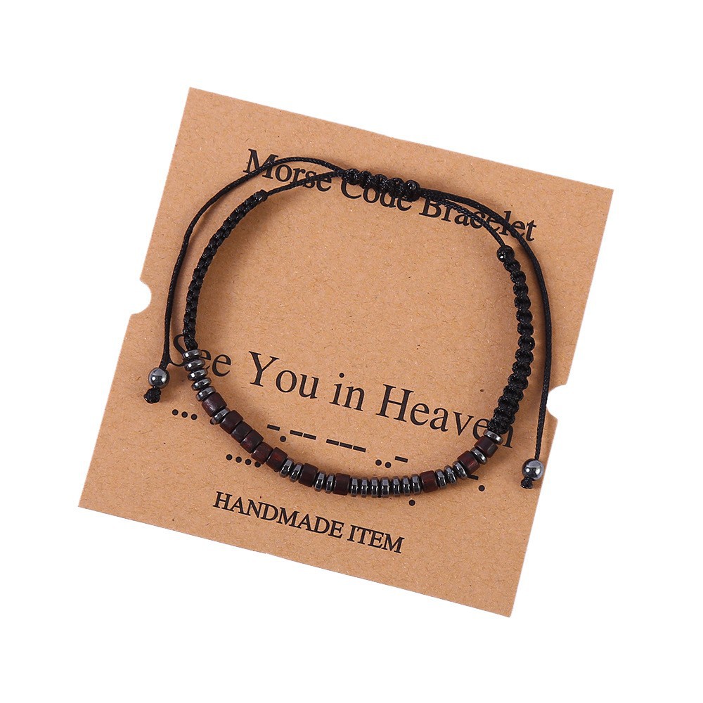 15g Weight Iron Stone Pendant Material Drawstring Bracelets Classification rope Chain Material 1 Piece Quantity Holiday, Daily Occasion rope, Iron Stone Material Geometric Pattern Unisex Gender Beaded, Braid Design Classic Style Style Classic Style Geometric Rope Iron Stone Wholesale Drawstring Bracelets 28