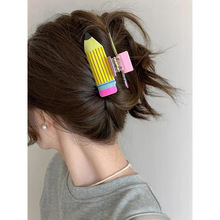 J 26747 Cartoon Shark Hair Claw Clip ��ͨ�����̷�ץ��