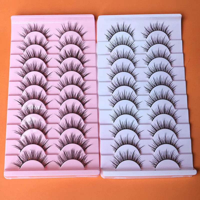 Comics, curly curling dense false eyelashes for eyelashes, European style