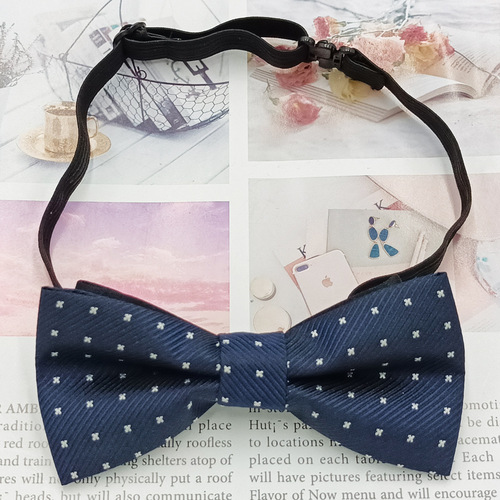 Manufacturer wholesale double-layer children's bow tie, Korean style British style small bow tie for boys and girls, performance bow