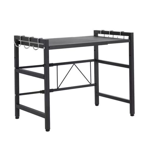 Thickened countertop kitchen microwave storage rack retractable desktop multi-layer rice cooker oven household storage rack