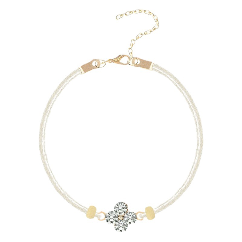 Joyas de personalidad transfronteriza europeas y americanas, pulsera cubana de hip-hop, pulsera de cuerda retorcida de metal punk, conjunto de cuatro piezas de joyería