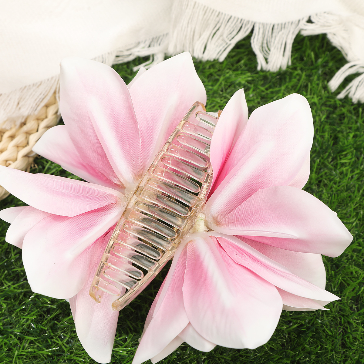 170g Weight Hair Claws Hair Accessories Type 1 Piece Quantity Date, Tea Party Occasion Plastic Material Flower Pattern All Seasons Season Women's Gender Pastoral, Simple Style Style Pastoral Simple Style Women's Flower Plastic Hair Claws 10