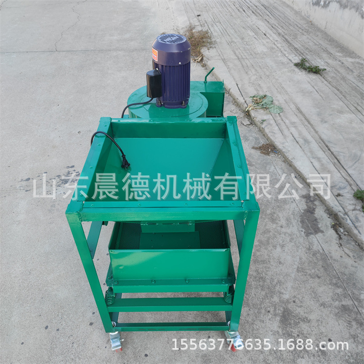 黄豆选种机 电动直线振动粮食筛选油菜籽去石筛选机