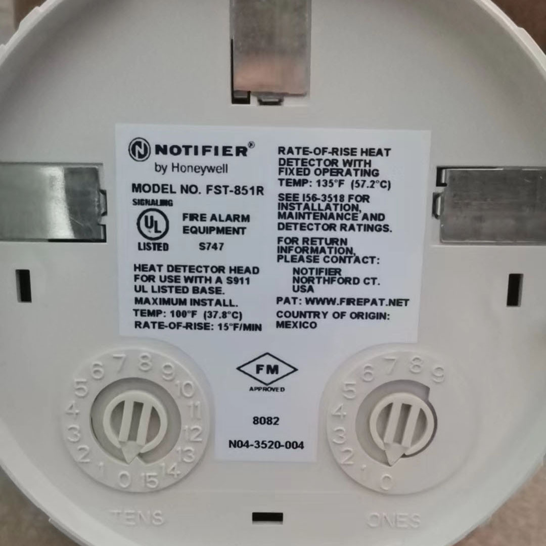 诺蒂菲尔出口型烟温感FST-851R FSP-851R FST-851 英文版FSP-851