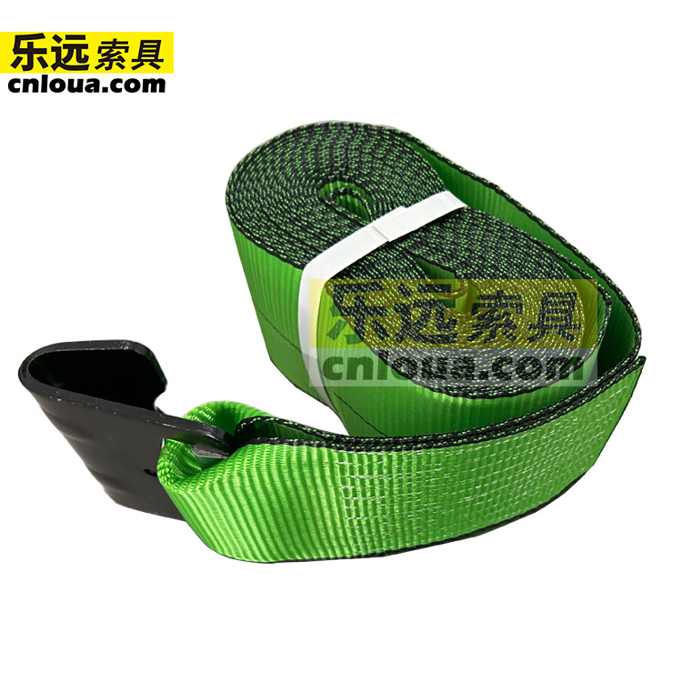 美标捆绑带WINCH STRAP WITH FLAT HOOK 4INCH 27FT/30FT厂家