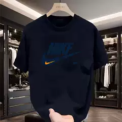 Brand Selection, 10% Discount Zone, Billion Subsidy, Short Sleeve T-shirt, Loose Crewneck Heavy T-shirt for Men and Women