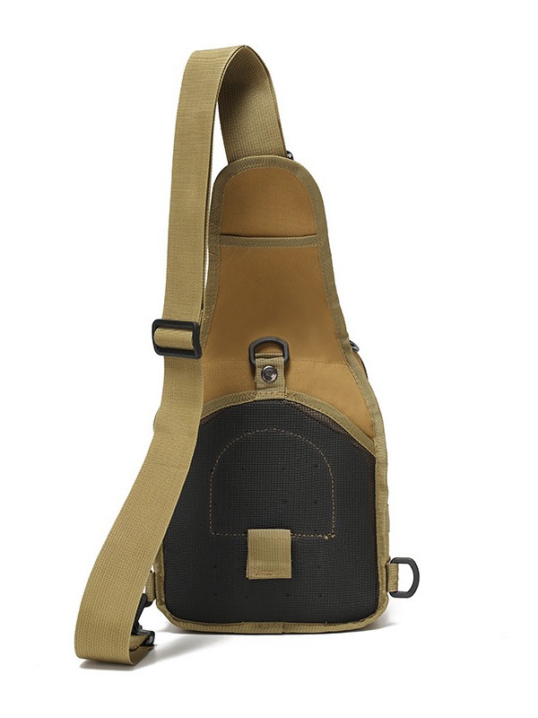 Bolso táctico transfronterizo para el pecho, riñonera para exteriores, bolsa de ciclismo, bolso pequeño de camuflaje para deportes al aire libre, bandolera de un solo hombro para exteriores.