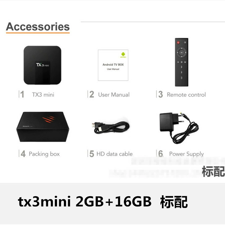 TX3 мини сет-верхняя коробка H313 Android 10.0 1Г/8Г 4K сетевой HD проигрыватель двойной частоты Bluetooth