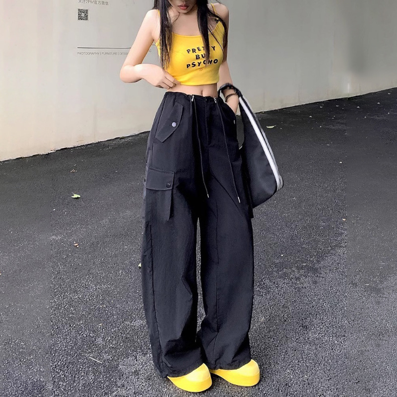 Dopamina color brillante casual pantalones deportivos de piernas para mujeres 2025 nuevo cintura alta delgada elástica pantalones de trabajo pantalones largos