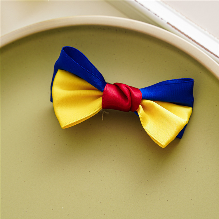 Cute Style Women's Cute Bow Knot Satin Hair Clip