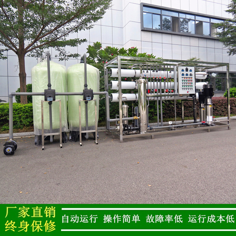 超纯水系统_超纯水氮封装置_3吨EDI二级反渗透纯水机厂家绿健供应
