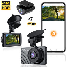 wifiг¼ 4k 2Kҹdvr˫ͷcar camera GPS