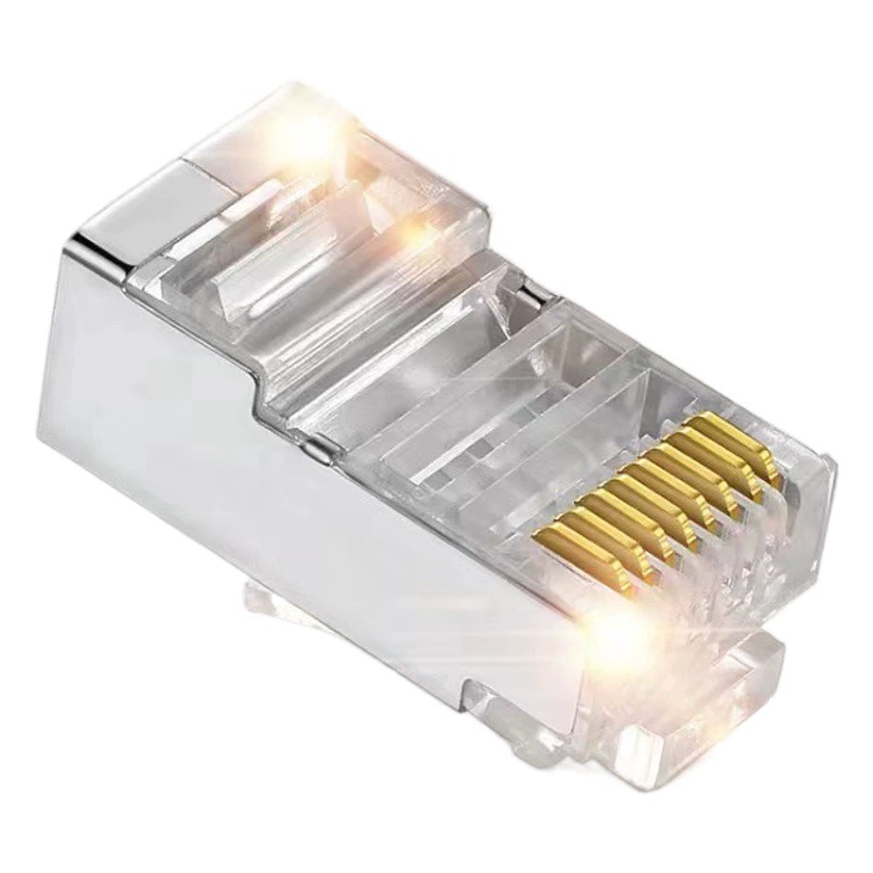 Коннектор RJ45 8P8C категории 6A, чистая медь, неэкранированный сетевой кабель категории 6, гигабитная передача данных