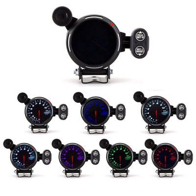 80mm Car Modification Instrument 3.75inch Instrument Tachometer Racing Modification Car Instrument Colorful (automobile instrument)