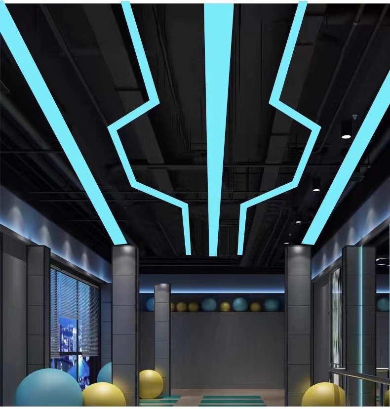 Lámpara de la ciudad de juegos de forma extraña lámpara de módulo de Internet bar de deportes electrónicos parque de juegos bar KTV centro comercial sala de billar lámpara de la sala