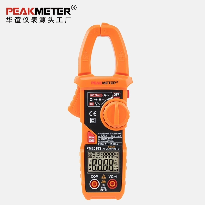 PEAKMETER Huayi PM2018S Интеллектуальный зажимный мультиметр Высокая точность антигорение зажимный амметр производитель