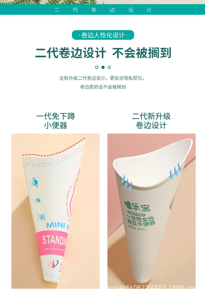 Standing Urinal for Pregnant Women, a Device for Urinating While Standing, a Disposable Post-Surgery Funnel That Eliminates the Need for Squatting
