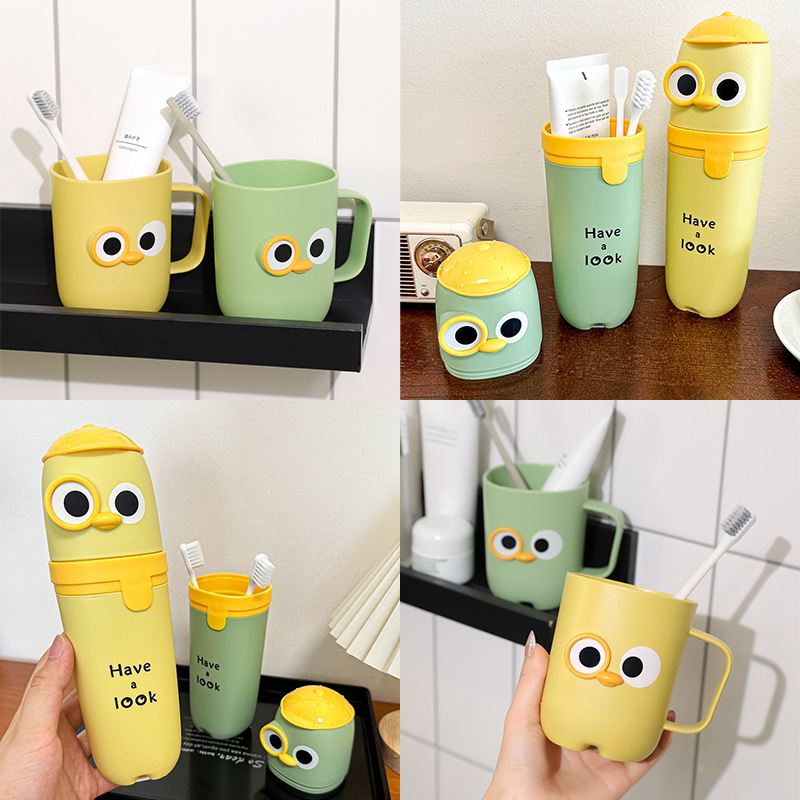 Vaso de Enjuague Bucal con Mango de Plástico, Portátil, para Uso Diario en el Hogar image 5
