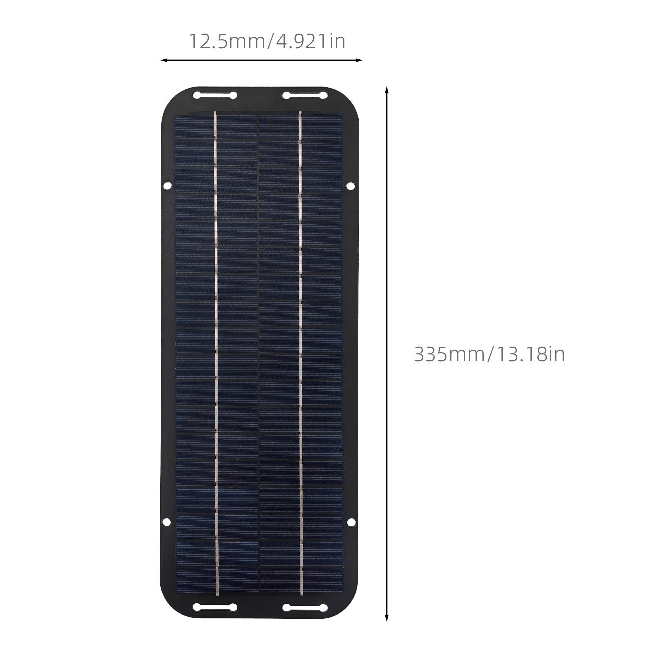 Plataforma TEMU dedicada a placa fotovoltaica policristalina solar 6W5V placa de carga portátil tipo-c de interfaz de carga exterior