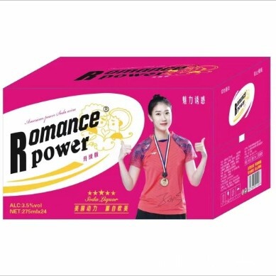 American power soda romantic new power star endorsement nightclub bar hot 24 bottles of six flavors
