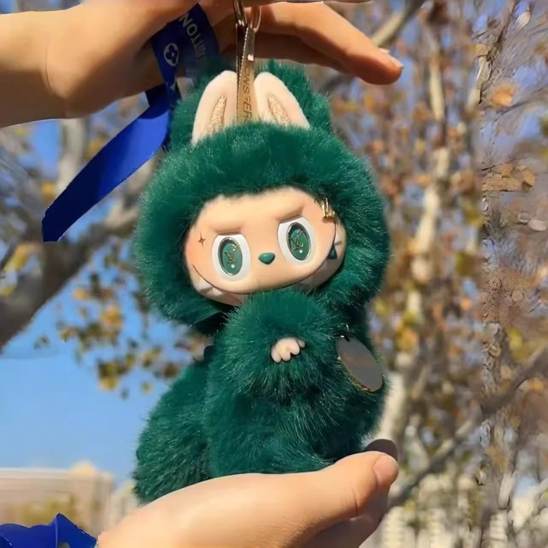 大天使ラブブ在庫あり Labubu ビッグリーダー ブラインドボックス 手作りオフィスフィギュア 第一世代 ビニールぬいぐるみ ペンダント スイートハート|undefined