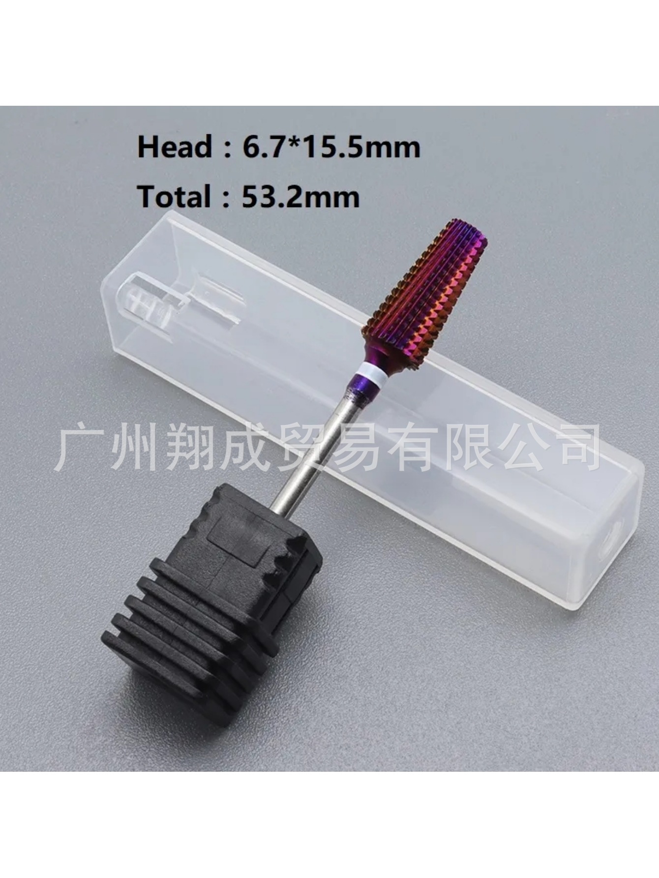 Nail art de gama alta frontal cabeza de molienda + eliminación de uñas de aleación de acero de tungsteno taladro de eliminación de uñas taladro tallado cabeza de molienda