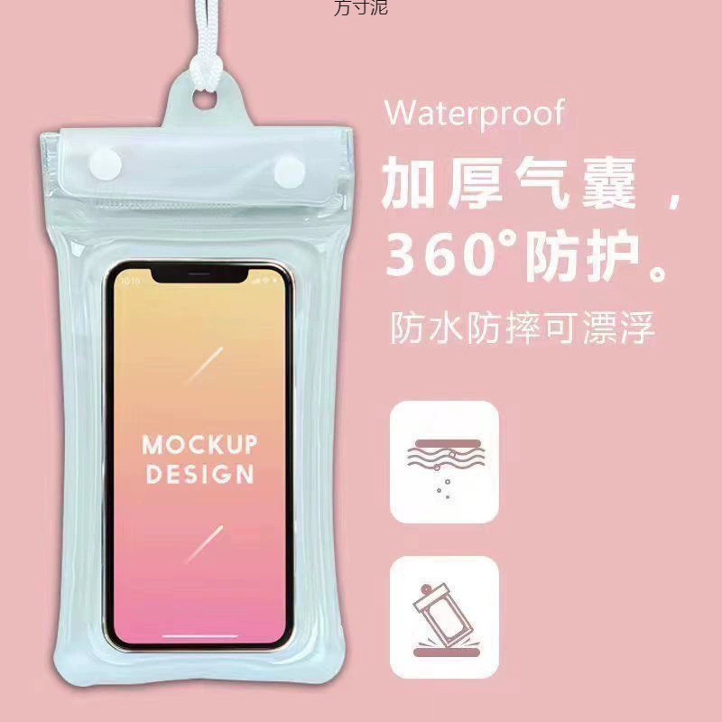 Air bag, universal mobile phone for swimming, diving, touch screen, fall protection