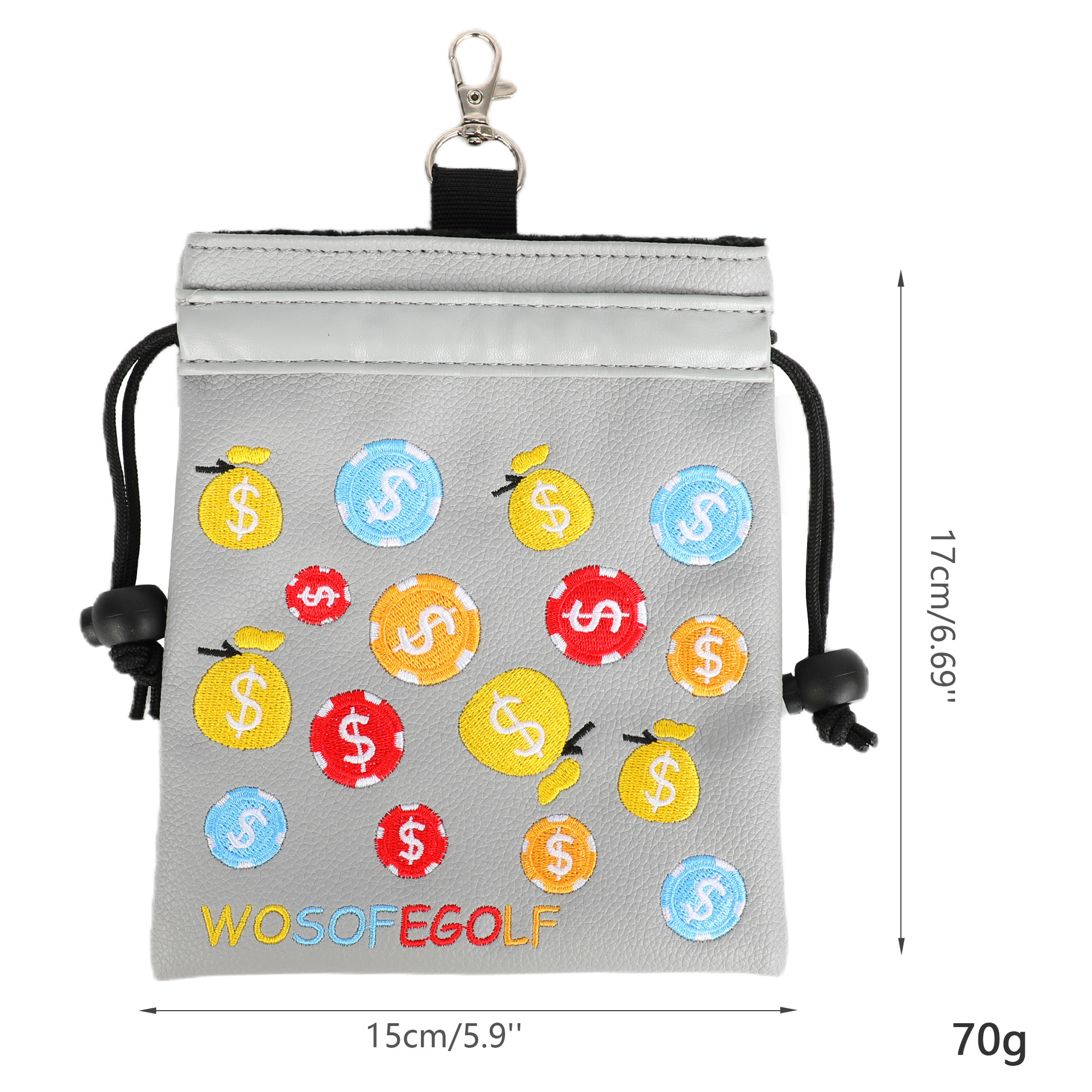 회색 (달러 가방)