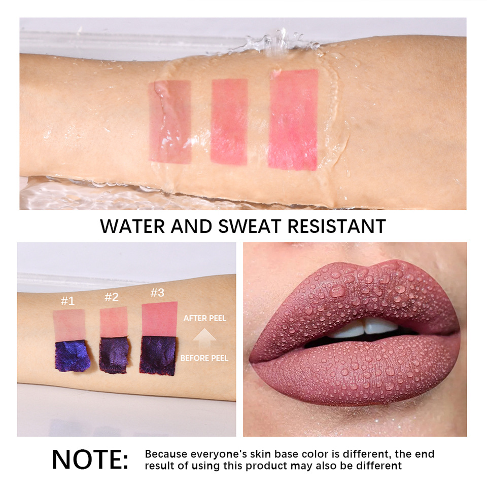 lakerain Peel-off Lip Gloss matte lipstick undefined