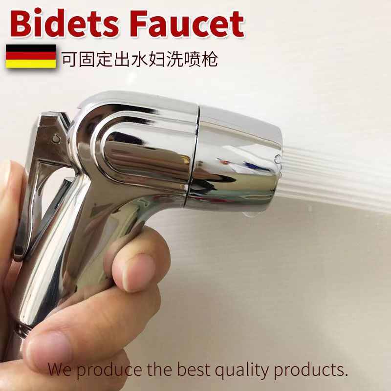 Pressurized bathroom, multi-functional toilet companion, spray gun, feminine washer, nozzle for flushing the toilet, high-pressure water gun full figure