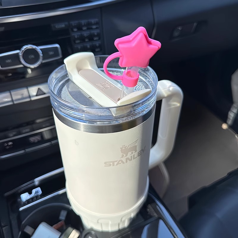 Accesorios para vasos de agua de 30cm pajita de vidrio Stanley resistente a altas temperaturas taza de hielo taza termo más largo