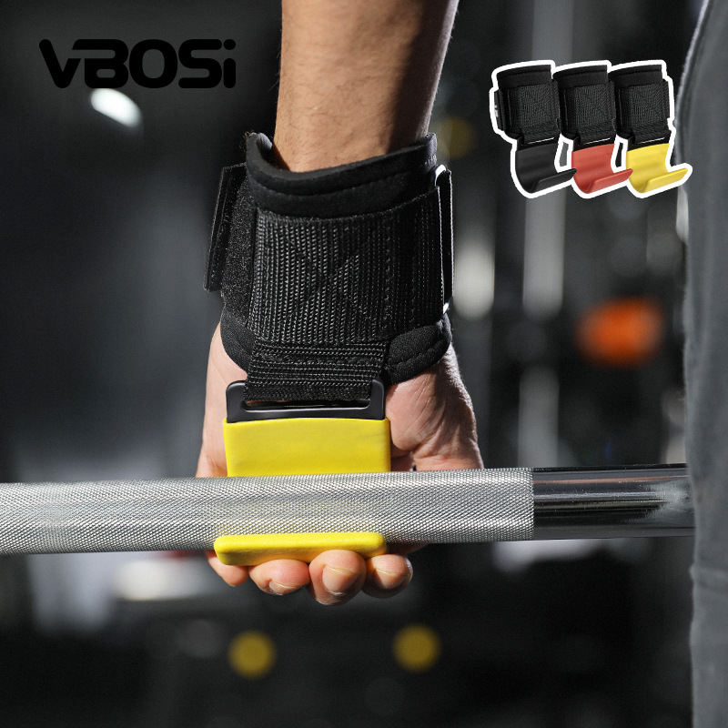 Horizontal Bar Assist Hook Gloves, Pull-Up Strength Support Straps, Anti-Slip, Anti-Slip-Off Hand Grip Hooks, Fitness Protective Gear Wholesale