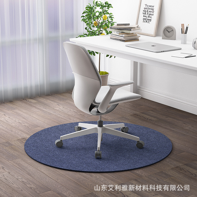 파란색 핀스트라이프 TPE 바닥