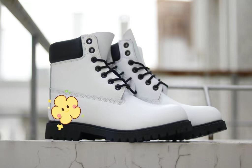 Botas de ruibarbo clásicas, botas al aire libre, botas de cuero para hombres, botas Martin de alta resistencia, botas deportivas para mujeres