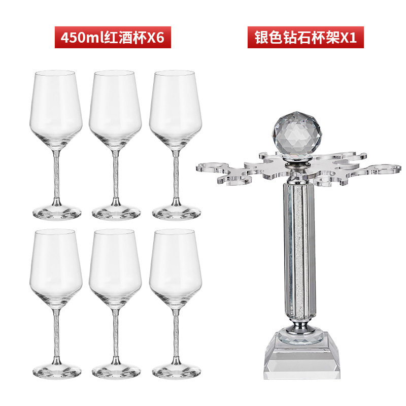 Wineglass, glass holder, 450 ml