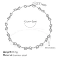 XL281S Silver Necklace