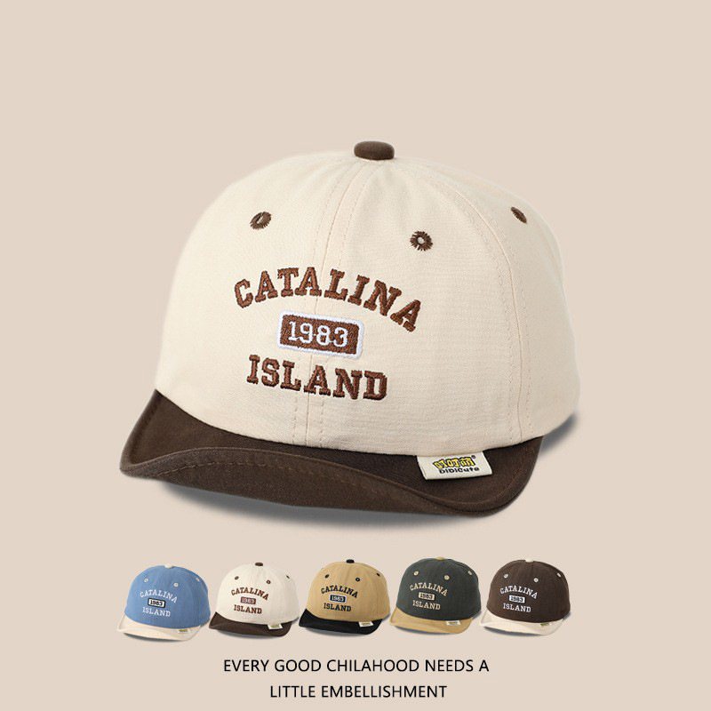 Sombrero de bebé primavera y otoño delgado sombrero de pato estilo coreano universal para niños y niñas sombrero de béisbol de brida suave marea de sombrero de verano